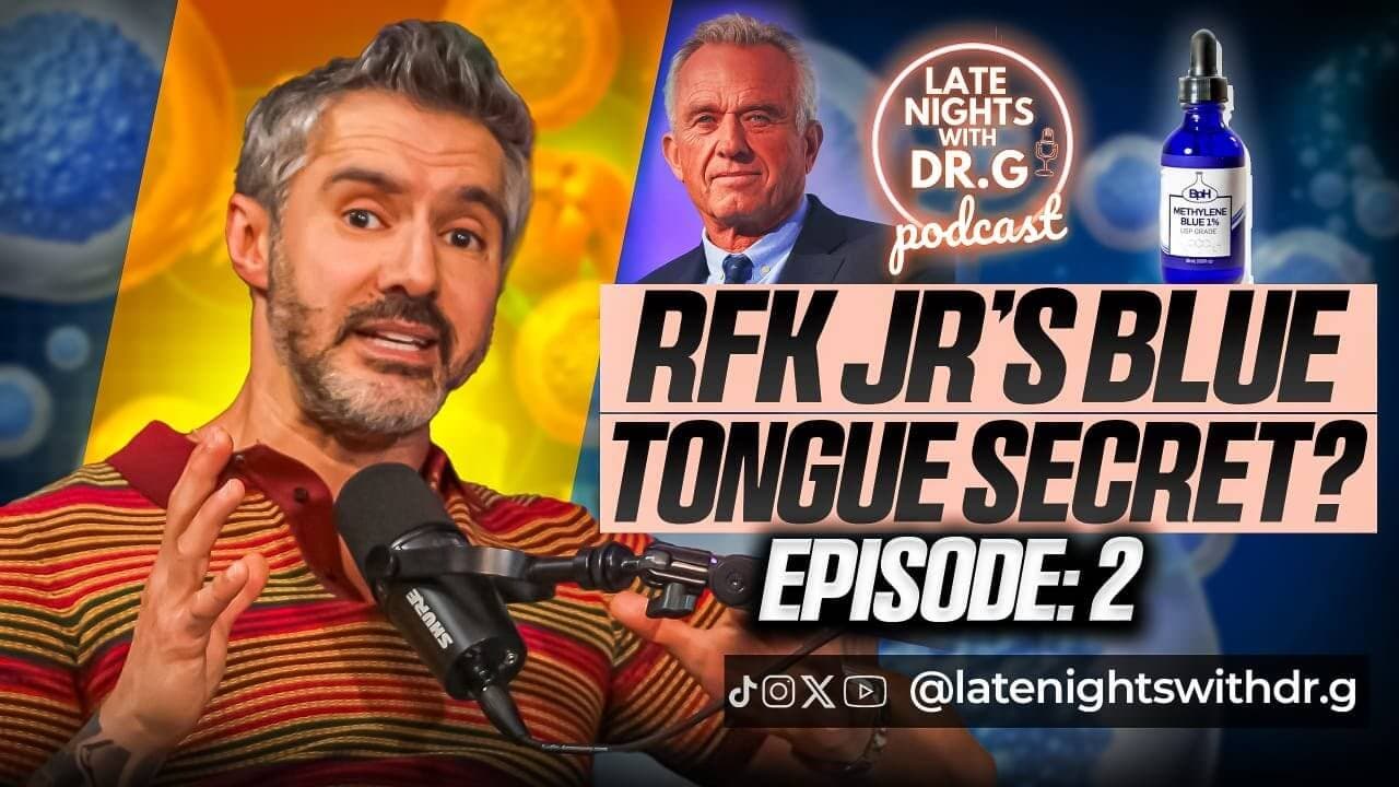 Cover image for RFK Jr’s Blue Tongue & Methylene Blue: The Energy Medicine Revolution